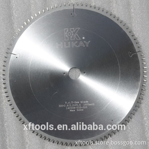 300mm high qulaity carbide saw T.C.T saw blade for cutting aluminum profile